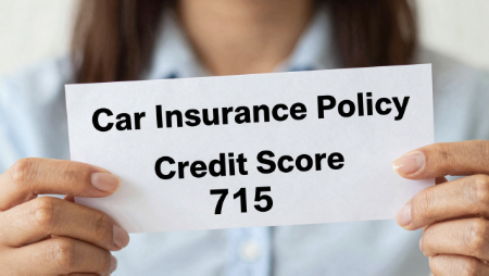 hands holding card with insurance credit score generated with Z-Image